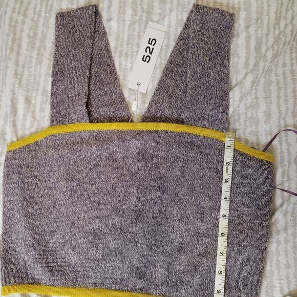 π
Ί525 America Marled Tank- size S - violet/Yellow color - Picture 9 of 10